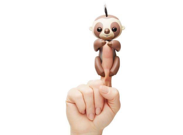 ربات میمون تنبل انگشتی فینگرلینگز Fingerlings Baby Sloth مدل کینگزلی, image