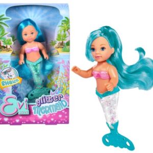 عروسک 12 سانتی Evi Love سری Glitter Mermaid با موهای آبی, تنوع: 105733482-Glitter Mermaid Blue, image