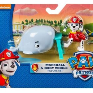 ست عروسک مارشال و بچه نهنگ Paw Patrol