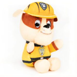 عروسک 9 سانتی رابل سگ های نگهبان Paw Patrol سری The Movie, تنوع: 6062123-Rubble, image