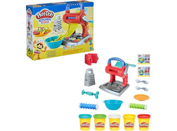 ست خمیر بازی نودل پارتی Play Doh, image