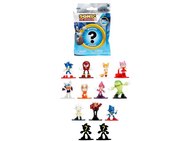 پک سورپرایزی فیگور 4 سانتی Sonic the Hedgehog, image