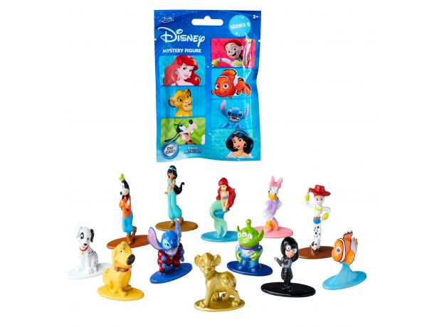 پک سورپرایزی نانو فیگورهای فلزی Disney, image