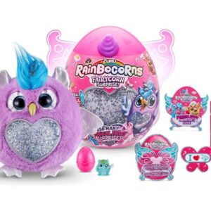 عروسک سورپرایزی رینبوکورنز RainBocoRns سری Fairycorn با شاخ بنفش, تنوع: 9238-Purple, image