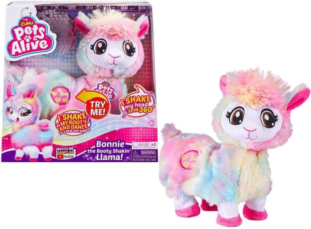 عروسک بونی لاما Bonnie Llama رنگین کمانی, image