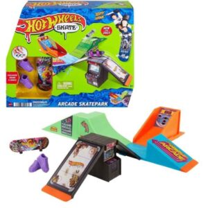 پیست اسکیت انگشتی Hot Wheels مدل Arcade Skatepark