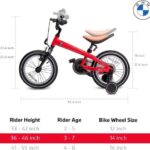 دوچرخه قرمز راستار سری BMW سایز 14, تنوع: RSZ1405RR-BMW Red, image 3
