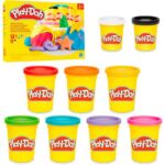 پک 9 تایی خمیر بازی Play Doh مدل رنگ های محبوب, image