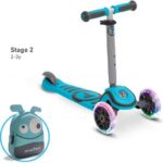 اسکوتر 3 در 1 SmarTrike با چرخ های چراغ دار مدل آبی, تنوع: 2020101-Blue, image 3
