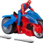 فیگور 10 سانتی مرد عنکبوتی به همراه موتور وب بلستر, image 3