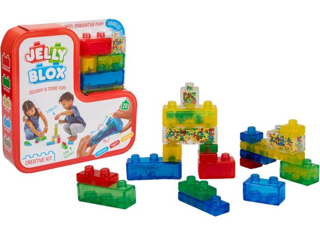 بلاک های ساختنی ژله ای Jelly Blox مدل Creative Kit, image