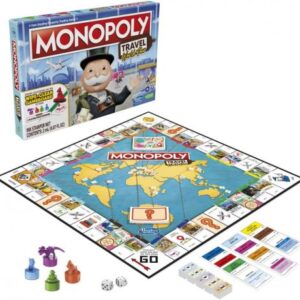 بازی فکری مونوپولی Monopoly مدل Travel World Tour, image