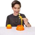 تخم داینو اسمشرز Smashers سری مینی لایت آپ Mini Lightup با استخوان نارنجی, تنوع: 7473SQ1-Orange, image 2