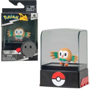 فیگور Rowlet به همراه کیس Pokemon