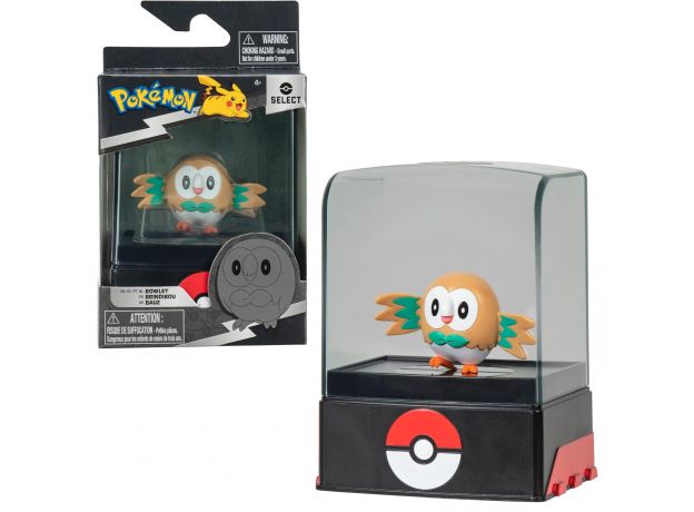 فیگور Rowlet به همراه کیس Pokemon, تنوع: PKW2297-Rowlet, image