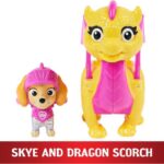اژدها اسکروچ و اسکای سگ های نگهبان Paw Patrol سری Rescue Knight, تنوع: 6063149-Scorch, image 4