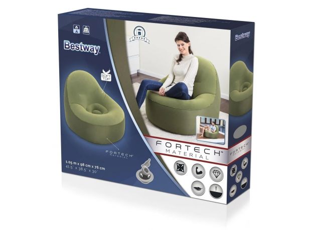 صندلی بادی راحتی Bestway مدل Toughpod, image