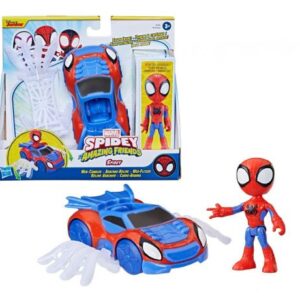 فیگور 10 سانتی اسپایدی به همراه ماشین Spidey Amazing Friends, image
