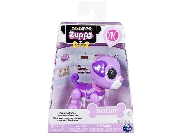 ربات زومر زاپس مدل BISCUIT (Zoomer Zupps), image