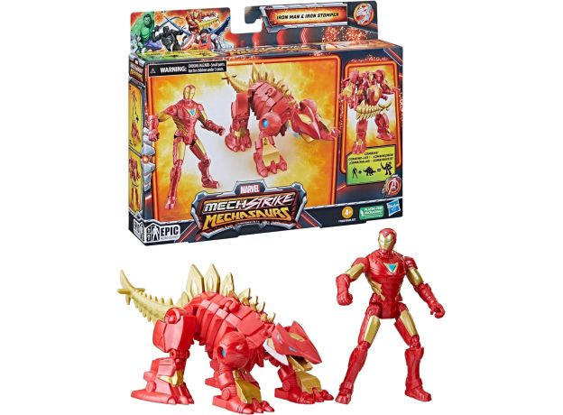 فیگور مرد آهنی به همراه Iron Stomper مارول, تنوع: F7869- Iron Man, image