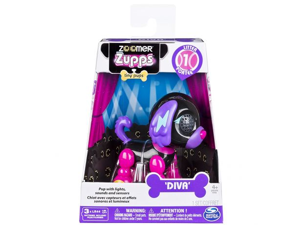 ربات زومر زاپس مدل DIVA (Zoomer Zupps), image