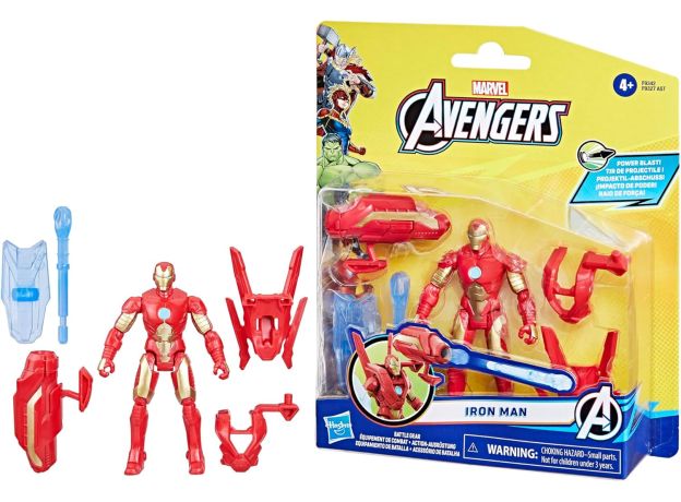 فیگور 10 سانتی مرد آهنی مارول همراه با اکسسوری, تنوع: F9342-Iron Man, image