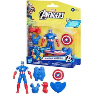 فیگور 10 سانتی کاپیتان آمریکا مارول همراه با اکسسوری, تنوع: F9341-Captain America, image