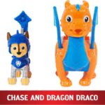 اژدها دراکو و چیس سگ های نگهبان Paw Patrol سری Rescue Knight, تنوع: 6063149-Chase, image 3