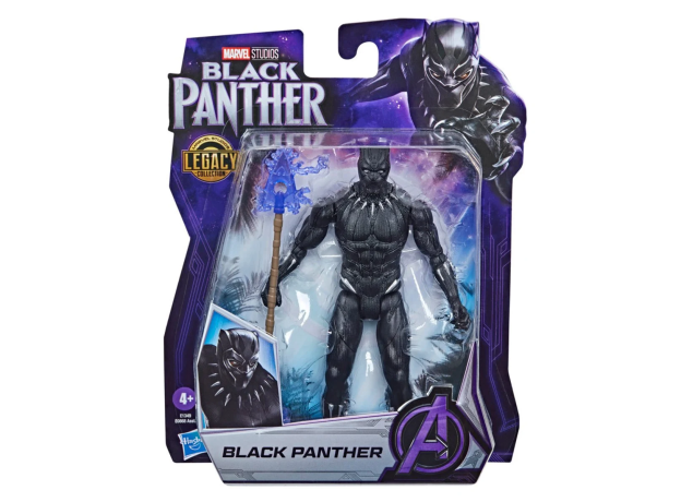 فیگور 15 سانتی پلنگ سیاه به همراه نیزه سری Vibranium, image