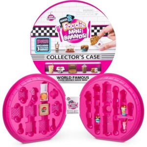 جعبه کلکسیونی فایو سورپرایز صورتی سری 2 Foodie Mini Brands به همراه 5 سورپرایز