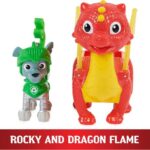 اژدها فلیم و راکی سگ های نگهبان Paw Patrol سری Rescue Knight, تنوع: 6063149-Rocky, image 5