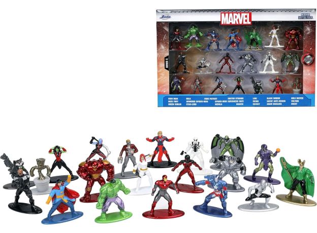 ست 20 تایی فیگورهای فلزی Marvel سری 5, image