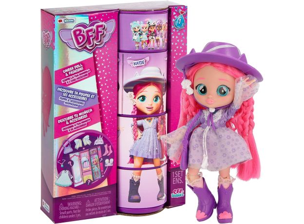 Katie عروسک 20 سانتی Cry Babies سری BFF, تنوع: 84346-Katie, image