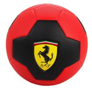 توپ فوتبال Ferrari مدل قرمز مشکی