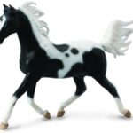 اسب نر نیمه عربی خال‌دار - مقیاس 1:12, image