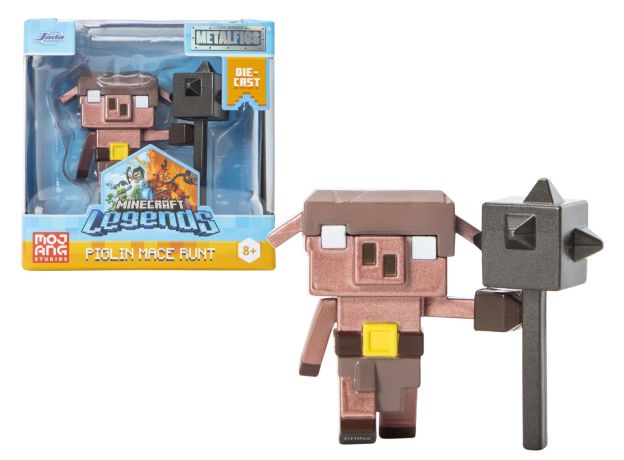 فیگور فلزی 6 سانتی Minecraft Legends مدل Piglin Mace Runt, تنوع: 253260004-Piglin Mace Runt, image