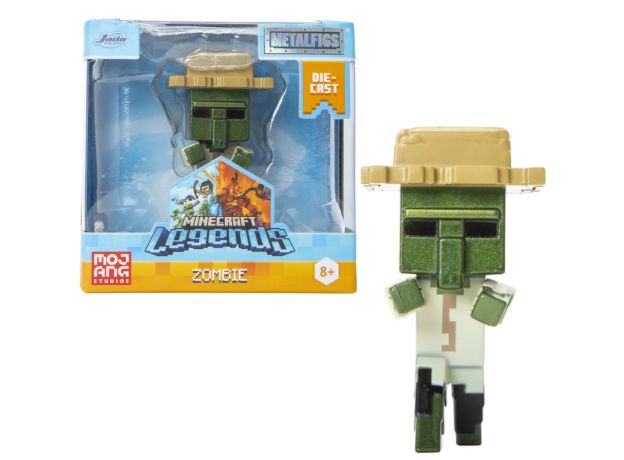 فیگور فلزی 6 سانتی Minecraft Legends مدل زامبی, تنوع: 253260004-Zombie, image