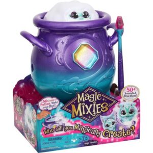 مجیک میکسیز دیگ جادویی با عروسک رباتیک سورپرایزی Magic Mixies مدل بنفش, تنوع: 14950-Purple, image