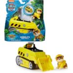 ماشین راینو با فیگور رابل سگ های نگهبان Paw Patrol سری Jungle Pups, تنوع: 6067778-Rubble, image