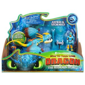 پک دوتایی فیگور اژدها و وایکینگ زره پوش (How to Train your Dragon), image