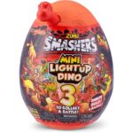 تخم داینو اسمشرز Smashers سری مینی لایت آپ Mini Lightup با استخوان قرمز, تنوع: 7473SQ1-Red, image 4