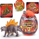 تخم داینو اسمشرز Smashers سری مینی لایت آپ Mini Lightup با استخوان طوسی, تنوع: 7473SQ1-Gray, image