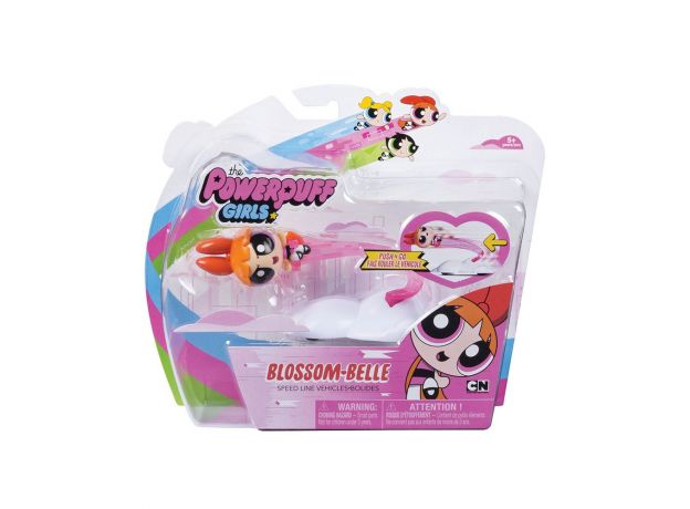 عروسک Blossom Belle با ابر چرخ‌دار PUSH AND GO, image