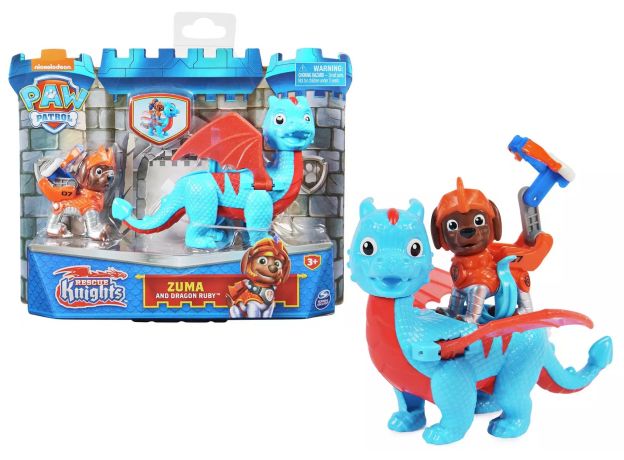 اژدها رابی و زوما سگ های نگهبان Paw Patrol سری Rescue Knight, تنوع: 6063149-Zuma, image
