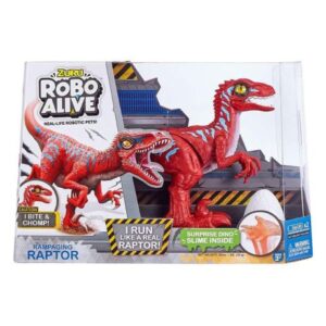 رپتور روبو الایو Robo Alive مدل قرمز