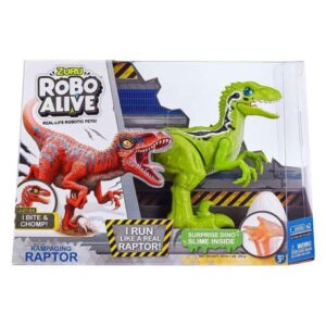 رپتور روبو الایو Robo Alive مدل سبز