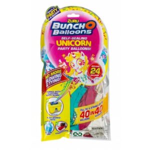 پک 24 تایی بادکنک بانچ و بالون Bunch O Balloons مدل Unicorn (سفید-صورتی-آبی)