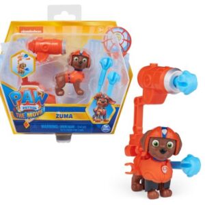 فیگور زوما همراه با لانچر سگ های نگهبان Paw Patrol سری Aqua Pups