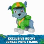 ماشین لاک پشتی با فیگور راکی سگ های نگهبان Paw Patrol سری Jungle Pups, تنوع: 6067778-Rocky, image 11