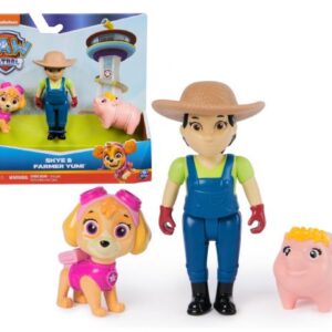 ست فیگورهای اسکای و کشاورز یومی سگ های نگهبان Paw Patrol, تنوع: 6070734-Skye, image